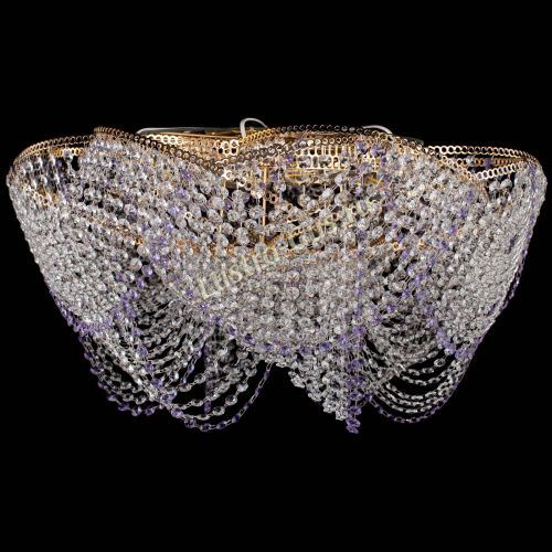 Люстра Галактика №4 фиолетовая в Самаре Люстра Галактика №4 фиолетовая в Самаре