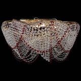 Люстра Галактика №4 красная в Самаре