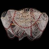 Люстра Галактика №4 красная в Самаре