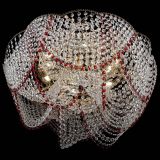 Люстра Галактика №4 красная в Самаре