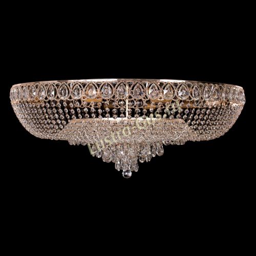 Люстра Капель 008 - 12 ламп в Самаре Гусь Хрустальный