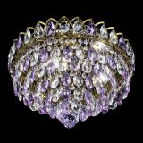 Люстра Грация №1 под бронзу фиолетовая в Самаре