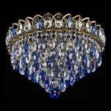 Люстра Грация №1 под бронзу синяя в Самаре Люстра Грация №1 под бронзу синяя в Самаре