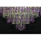 Люстра Ромашка Хризантема фиолетовая большой карашдаш в Самаре