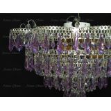 Люстра Ромашка Хризантема фиолетовая большой карашдаш в Самаре