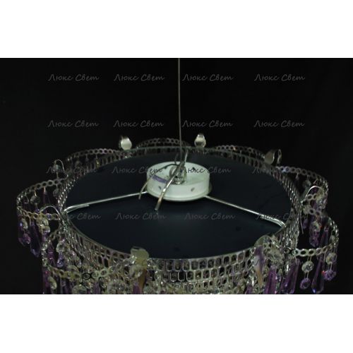 Люстра Ромашка Хризантема фиолетовая большой карашдаш в Самаре Гусь Хрустальный