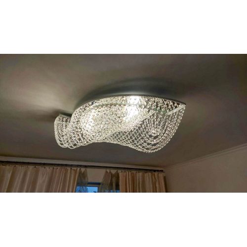 Люстра Хрустальная Волна в Самаре Гусь Хрустальный