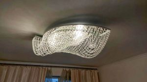 Люстра Хрустальная Волна в Самаре отзыв и фото покупателя