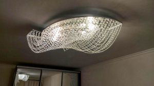 Люстра Хрустальная Волна в Самаре отзыв и фото покупателя