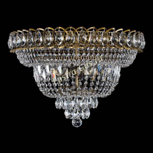 Люстра Хрустальный Каскад №1 под бронзу в Самаре Гусь Хрустальный