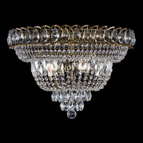 Люстра Хрустальный Каскад №1 под бронзу в Самаре Гусь Хрустальный