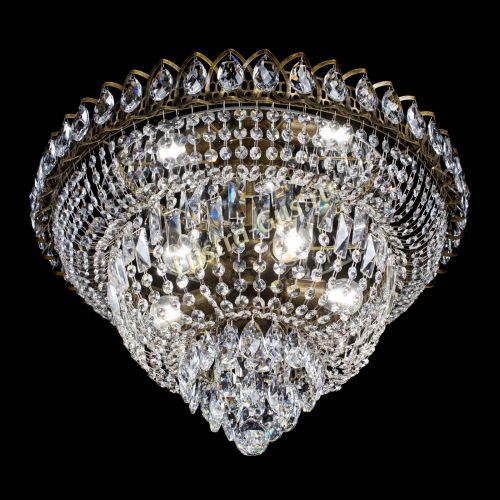 Люстра Хрустальный Каскад №1 под бронзу в Самаре Гусь Хрустальный