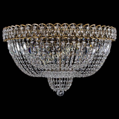 Люстра Хрустальный Каскад №2 под бронзу в Самаре Гусь Хрустальный