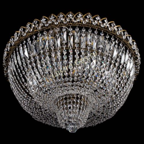 Люстра Хрустальный Каскад №2 под бронзу в Самаре Гусь Хрустальный