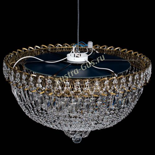 Люстра Хрустальный Каскад №2 под бронзу в Самаре Гусь Хрустальный