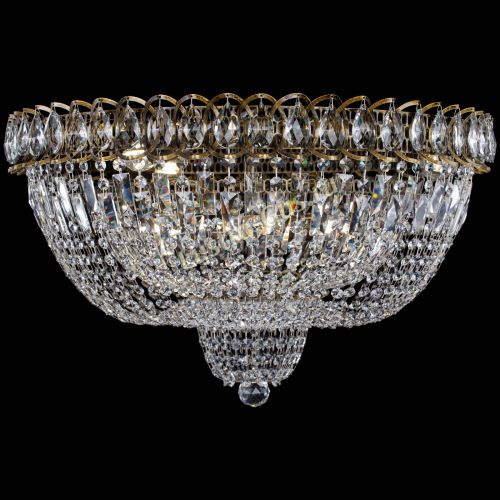 Люстра Хрустальный Каскад №2 журавлик под бронзу в Самаре Гусь Хрустальный