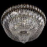 Люстра Хрустальный Каскад №2 журавлик под бронзу в Самаре