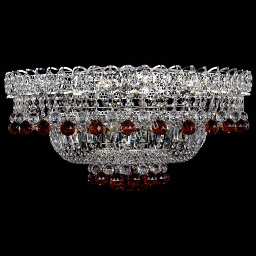 Люстра Хрустальный каскад №3 Шар чайная в Самаре Гусь Хрустальный