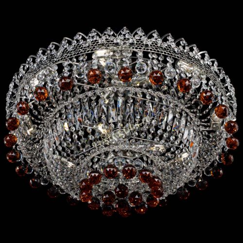 Люстра Хрустальный каскад №3 Шар чайная в Самаре Гусь Хрустальный