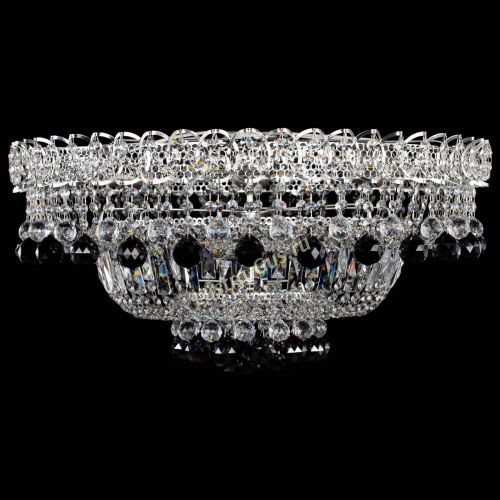 Люстра Хрустальный каскад №3 Шар черная в Самаре Гусь Хрустальный