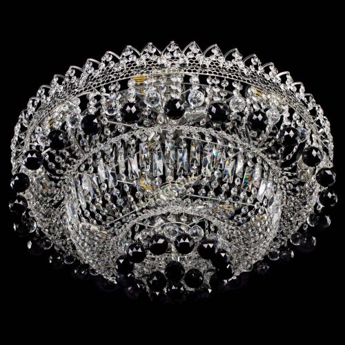 Люстра Хрустальный каскад №3 Шар черная в Самаре Гусь Хрустальный
