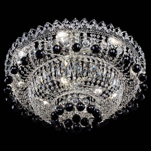 Люстра Хрустальный каскад №3 Шар черная в Самаре Гусь Хрустальный