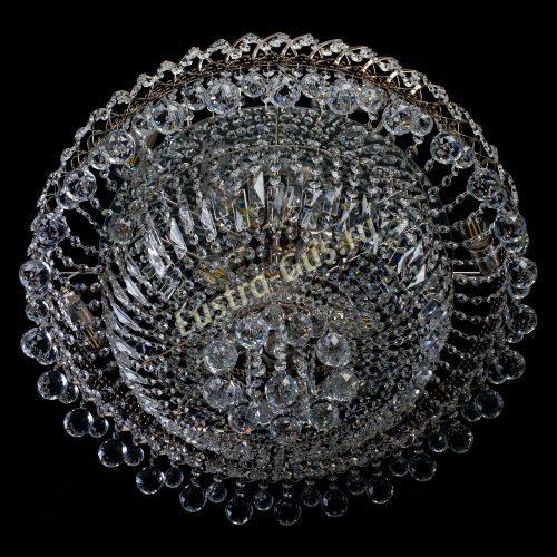 Люстра Хрустальный каскад №3 Шар 700 мм в Самаре Гусь Хрустальный