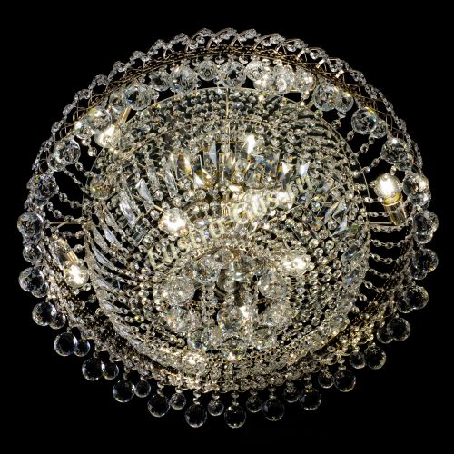 Люстра Хрустальный каскад №3 Шар 700 мм в Самаре Гусь Хрустальный