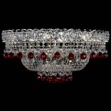 Люстра Хрустальный каскад №3 Шар красная в Самаре Люстра Хрустальный каскад №3 Шар красная в Самаре
