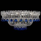 Люстра Хрустальный каскад №3 Шар синяя в Самаре