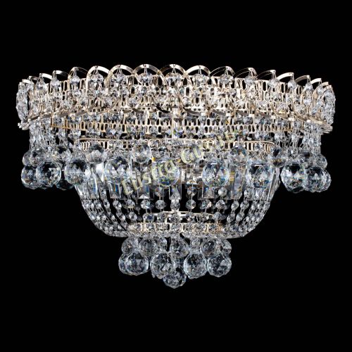 Люстра Хрустальный каскад №3 Шар в Самаре Гусь Хрустальный