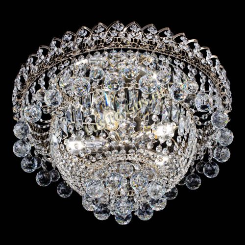 Люстра Хрустальный каскад №3 Шар в Самаре Гусь Хрустальный