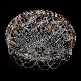 Люстра Каскад Ажур 700 мм чайный в Самаре