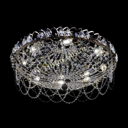 Люстра Каскад Ажур 700 мм черный в Самаре Гусь Хрустальный