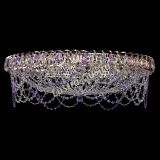 Люстра Каскад Ажур 700 мм фиолетовый в Самаре