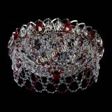 Люстра Хрустальный Каскад Ажур красный в Самаре Люстра Хрустальный Каскад Ажур красный в Самаре