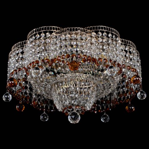 Люстра Камелия №4 чайная в Самаре Гусь Хрустальный