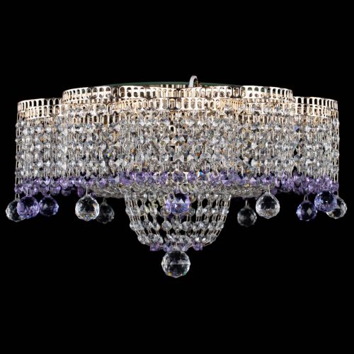 Люстра Камелия №4 фиолетовая в Самаре Люстра Камелия №4 фиолетовая в Самаре