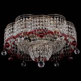 Люстра Камелия №4 красная в Самаре