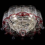 Люстра Камелия №4 красная в Самаре