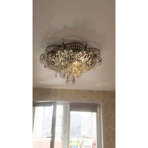 Люстра Камея №1 под бронзу в Самаре Гусь Хрустальный