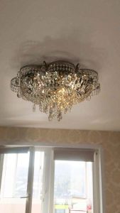 Люстра Камея №1 под бронзу в Самаре отзыв и фото покупателя