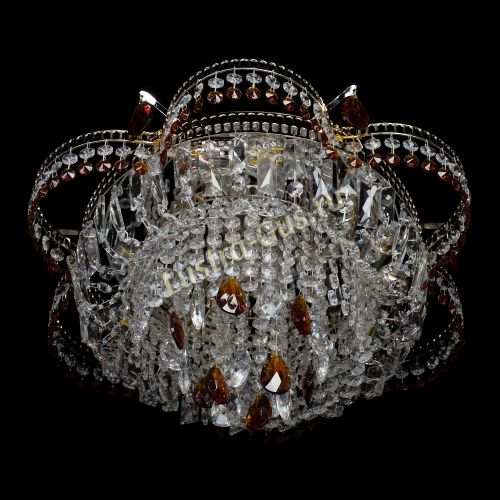 Люстра Камея №1 - 3 лампы чайная в Самаре Гусь Хрустальный