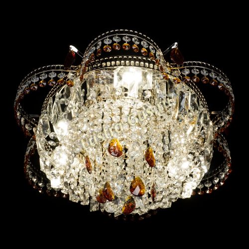 Люстра Камея №1 - 3 лампы чайная в Самаре Гусь Хрустальный