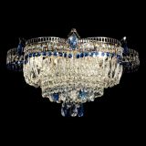 Люстра Камея №1 - 3 лампы синяя в Самаре