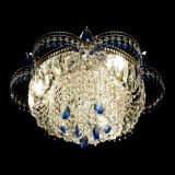 Люстра Камея №1 - 3 лампы синяя в Самаре