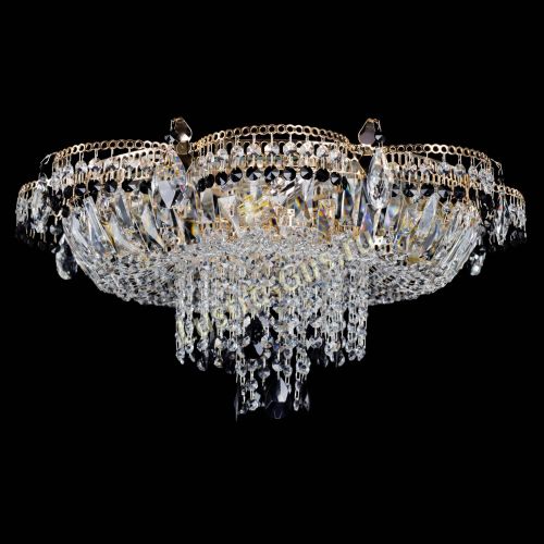 Люстра Камея №1 черная в Самаре Гусь Хрустальный