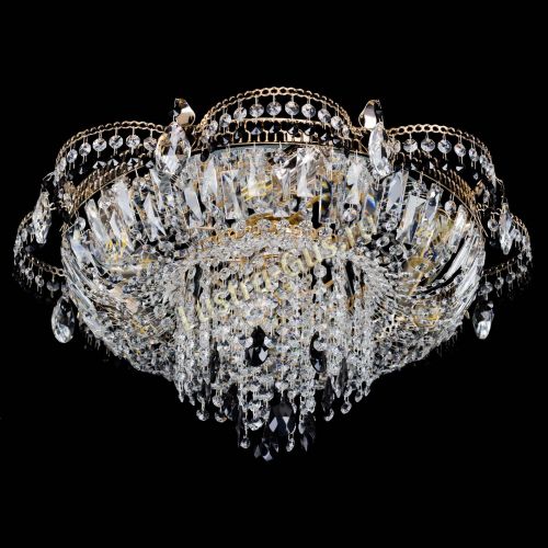 Люстра Камея №1 черная в Самаре Гусь Хрустальный