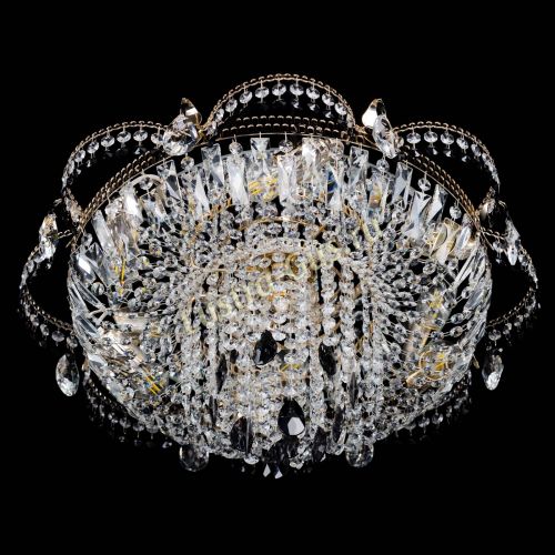 Люстра Камея №1 черная в Самаре Гусь Хрустальный