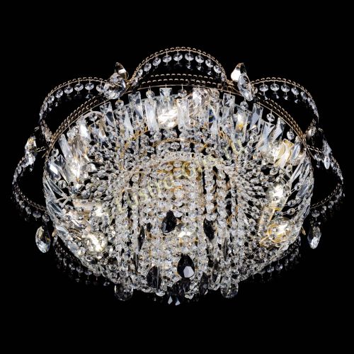 Люстра Камея №1 черная в Самаре Гусь Хрустальный